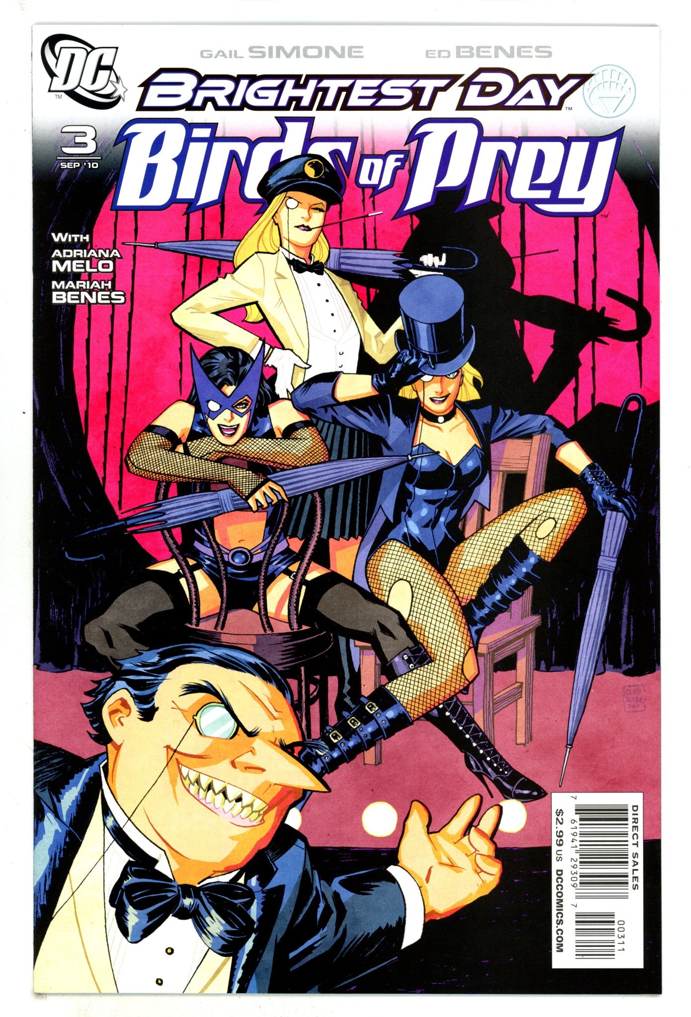 Birds of Prey Vol 2 3 High Grade (2010) 
