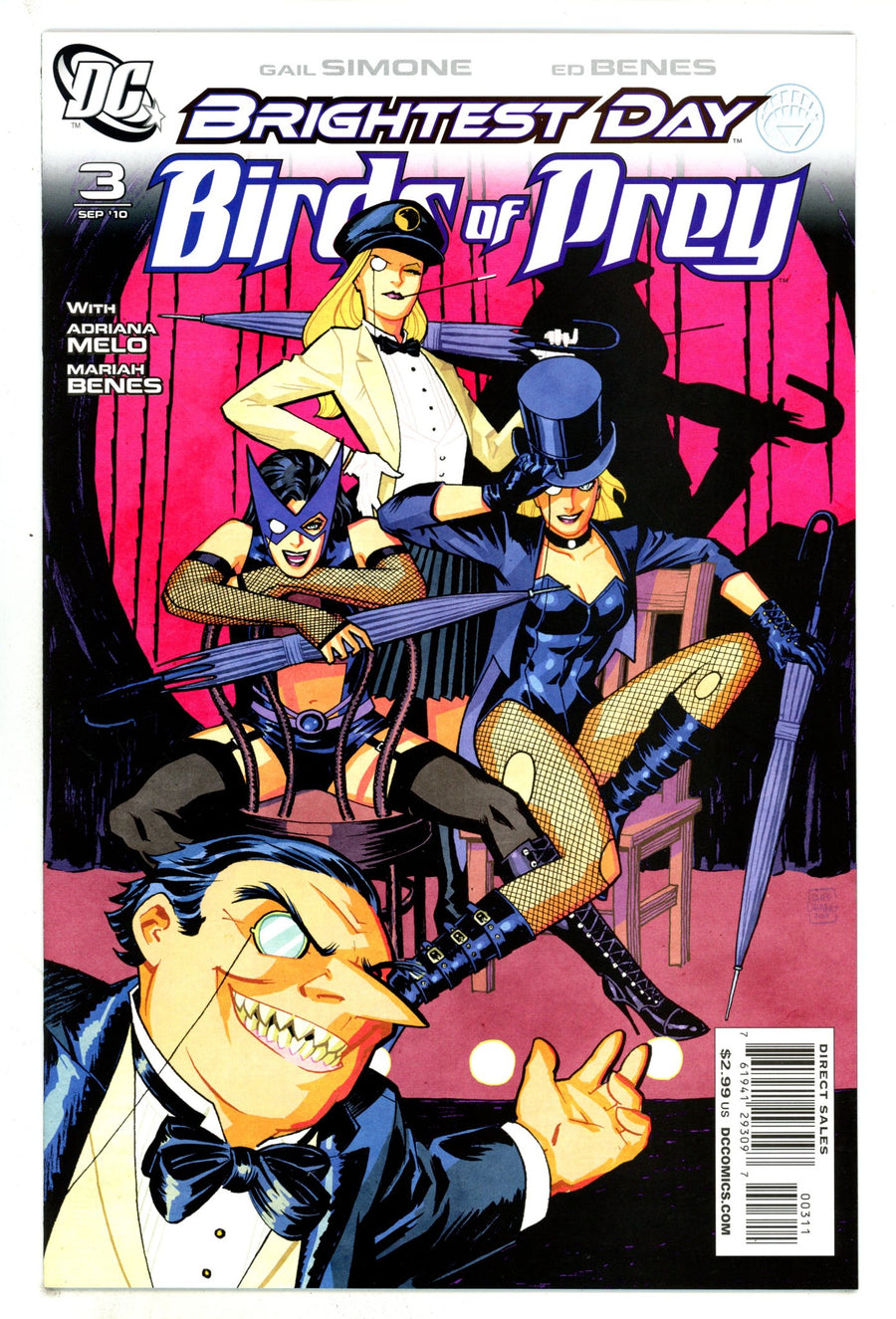 Birds of Prey Vol 2 3 High Grade (2010) 