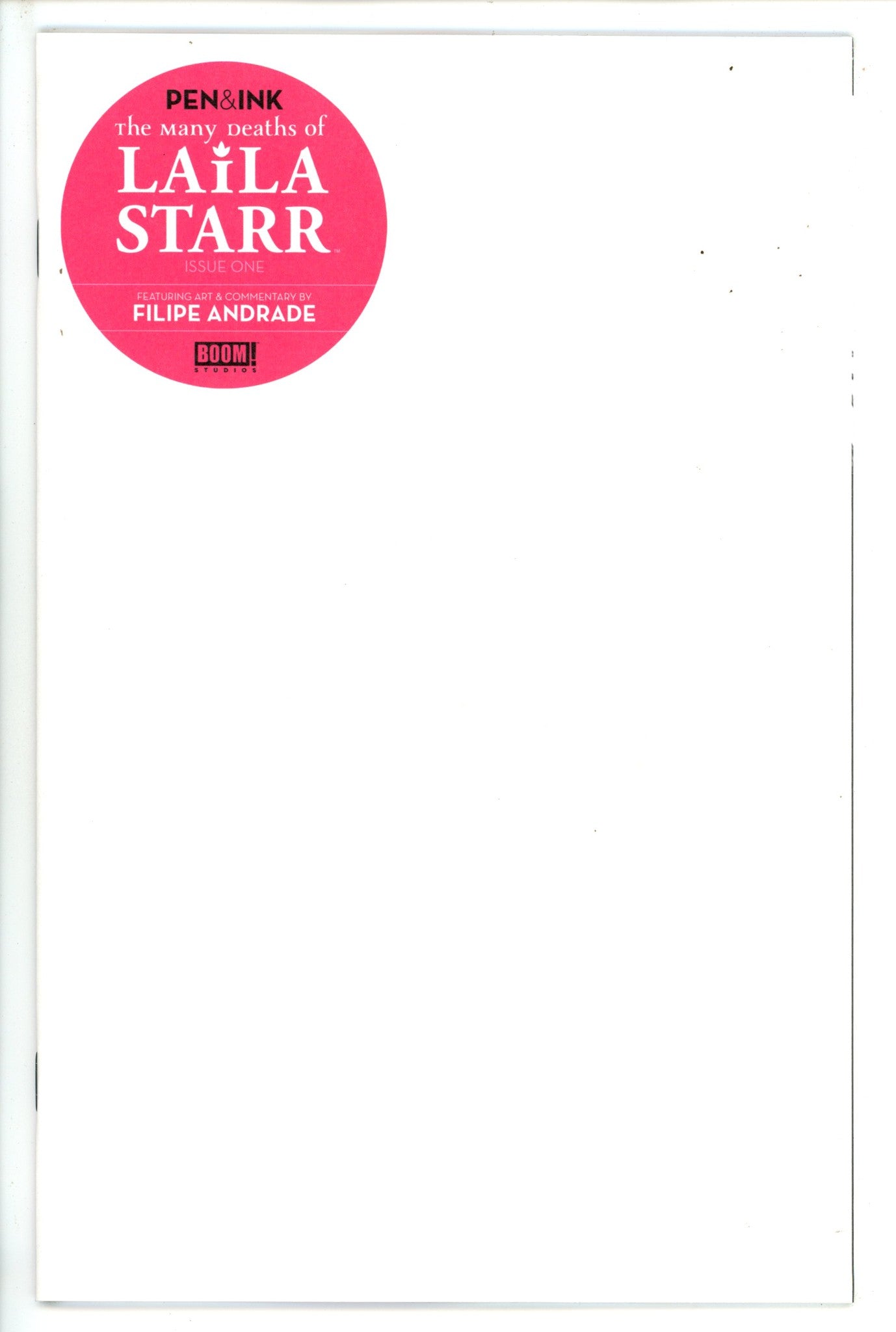 Many Deaths Of Laila Starr Pen & Ink 1 Blank Variant (2023)