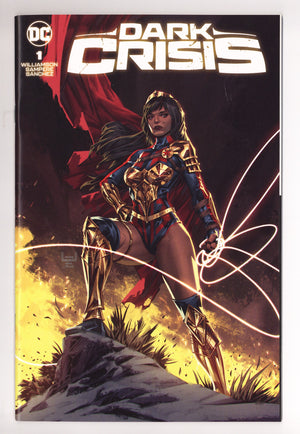 Dark Crisis on Infinite Earths 1 Mid Grade (2022) Ngu Homage Exclusive Variant