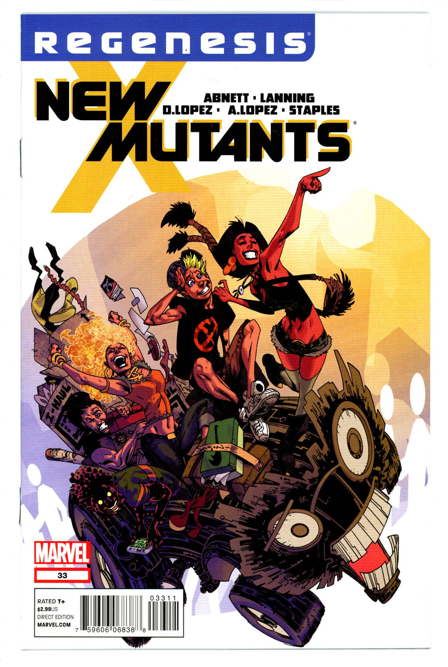New Mutants Vol 3 33 High Grade (2012) 