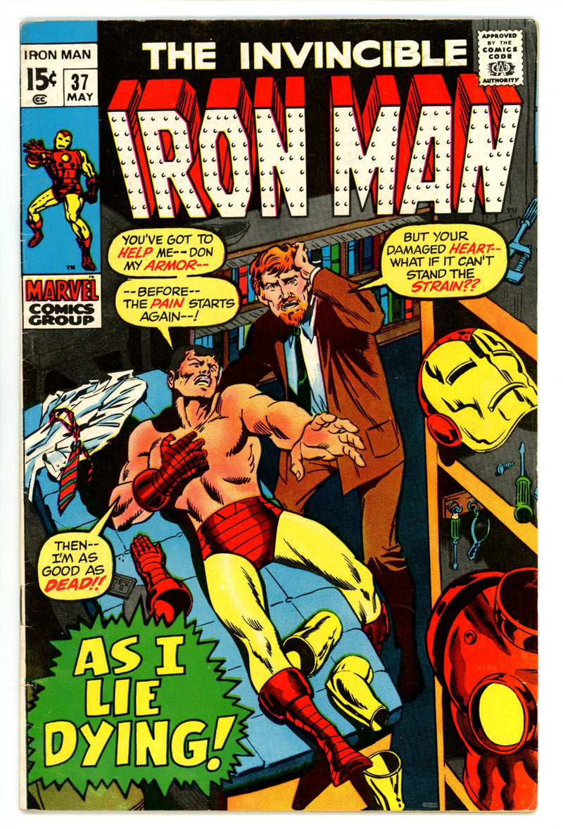Iron Man Vol 1 37 VG/FN (5.0) (1971) 