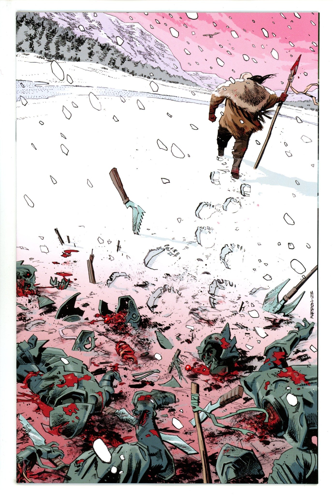 Mighty Barbarians 6 Marron Virgin Incentive Variant (2023)