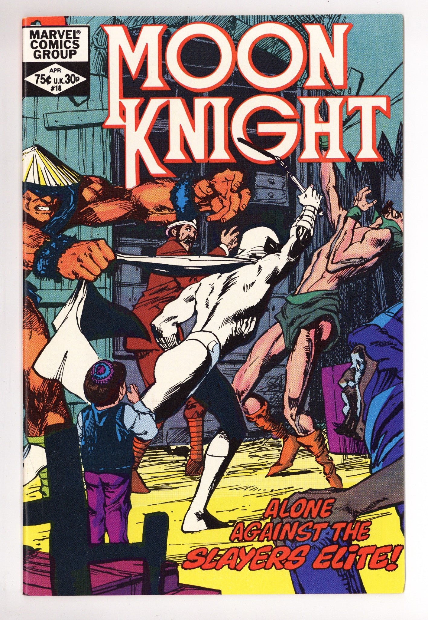 Moon Knight Vol 1 18 NM- (9.2) (1982) 