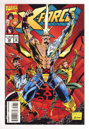 X-Force Vol 1 36 High Grade (1994)