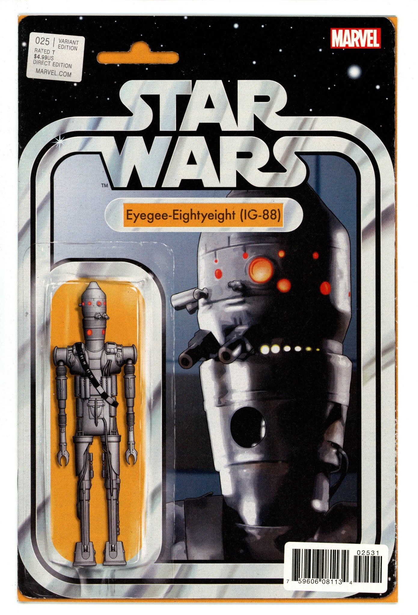 Star Wars Vol 2 25 High Grade (2017) Christopher Action Figure Variant 