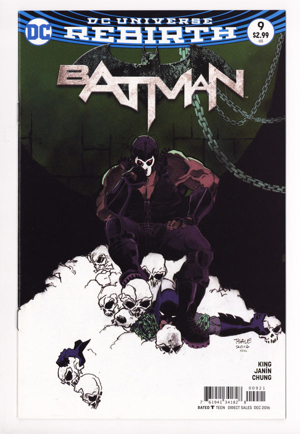 Batman Vol 3 9 High Grade (2016) Sale Variant