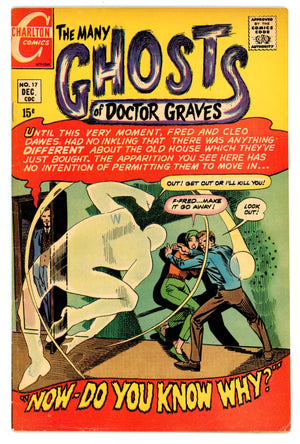 The Many Ghosts of Dr. Graves 17 FN- (5.5) (1969)