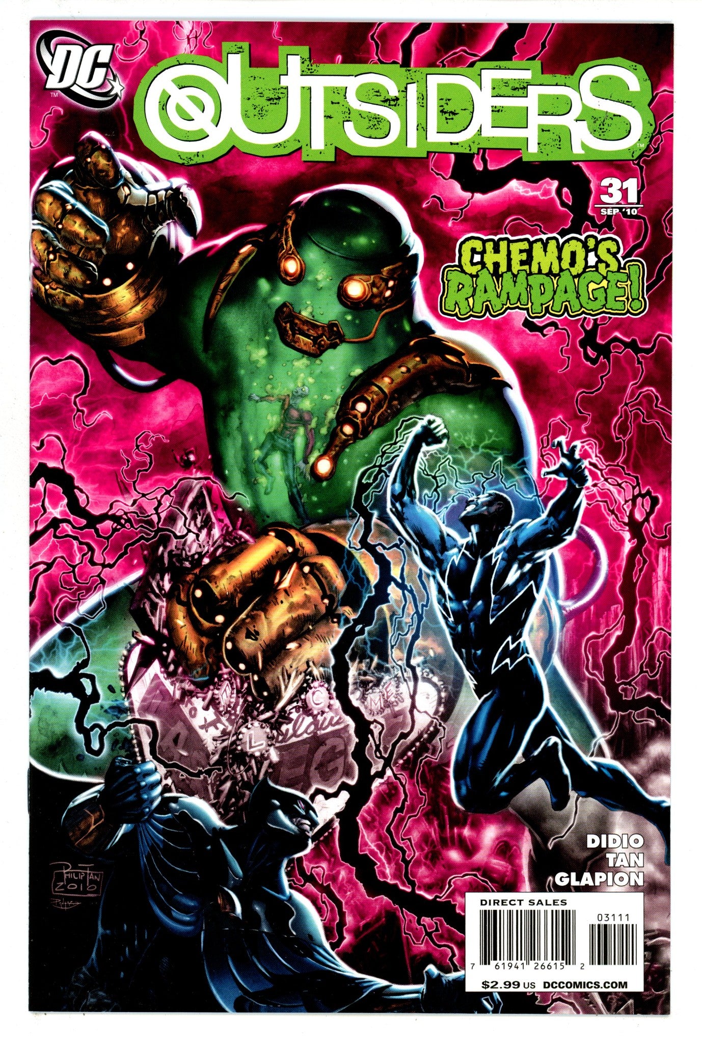 The Outsiders Vol 4 31 High Grade (2010) 