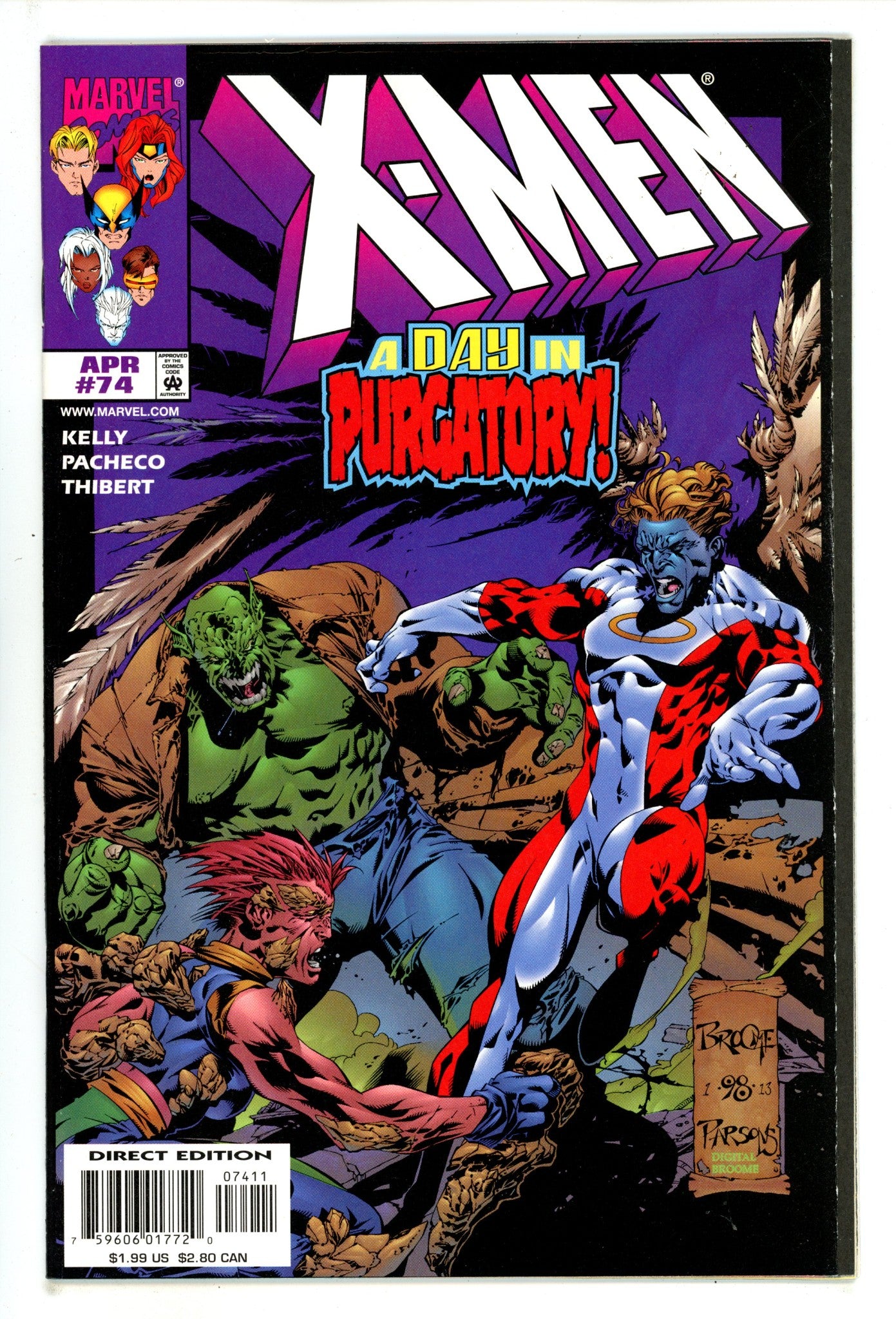 X-Men Vol 1 74 High Grade (1998) 