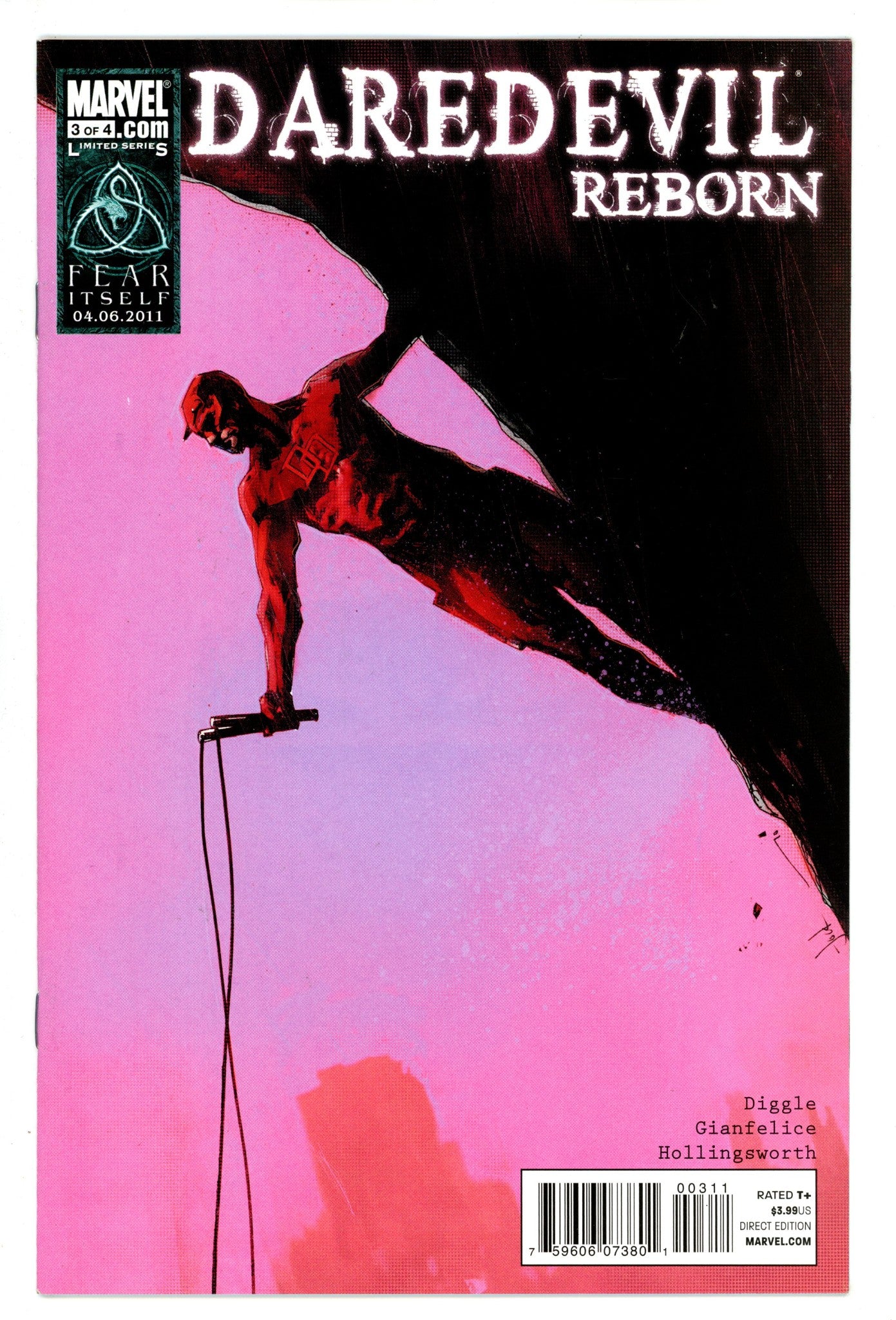Daredevil: Reborn 3 High Grade (2011) 