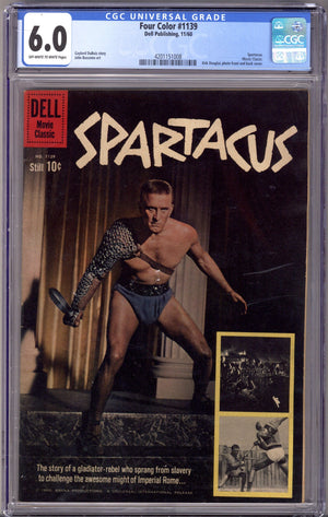 Four Color Vol 2 1139 CGC 6.0 (FN) Spartacus  (1960)