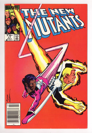 The New Mutants Vol 1 17 NM- (9.2) (1984) Canadian Price Variant