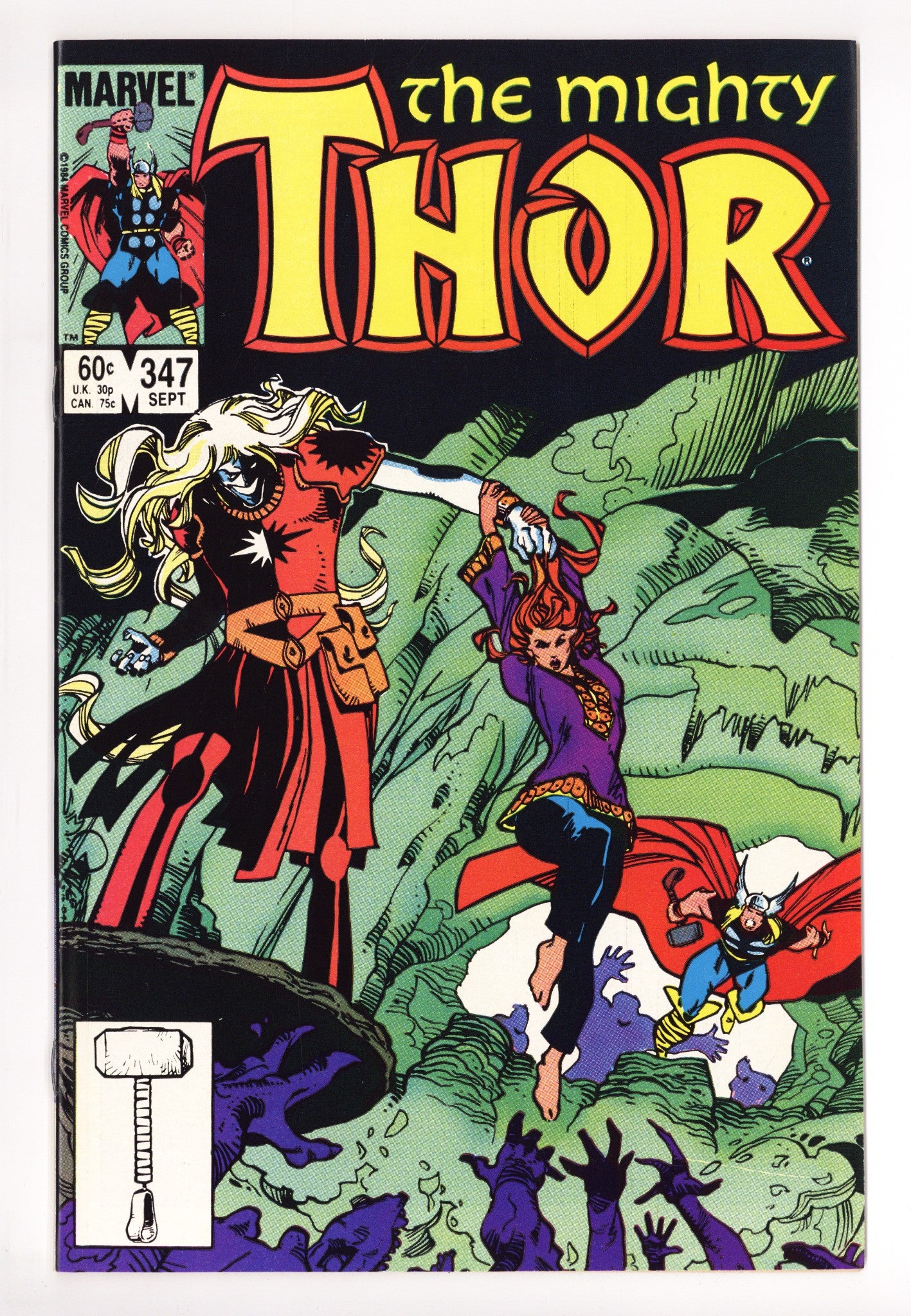 Thor Vol 1 347 High Grade (1984) 