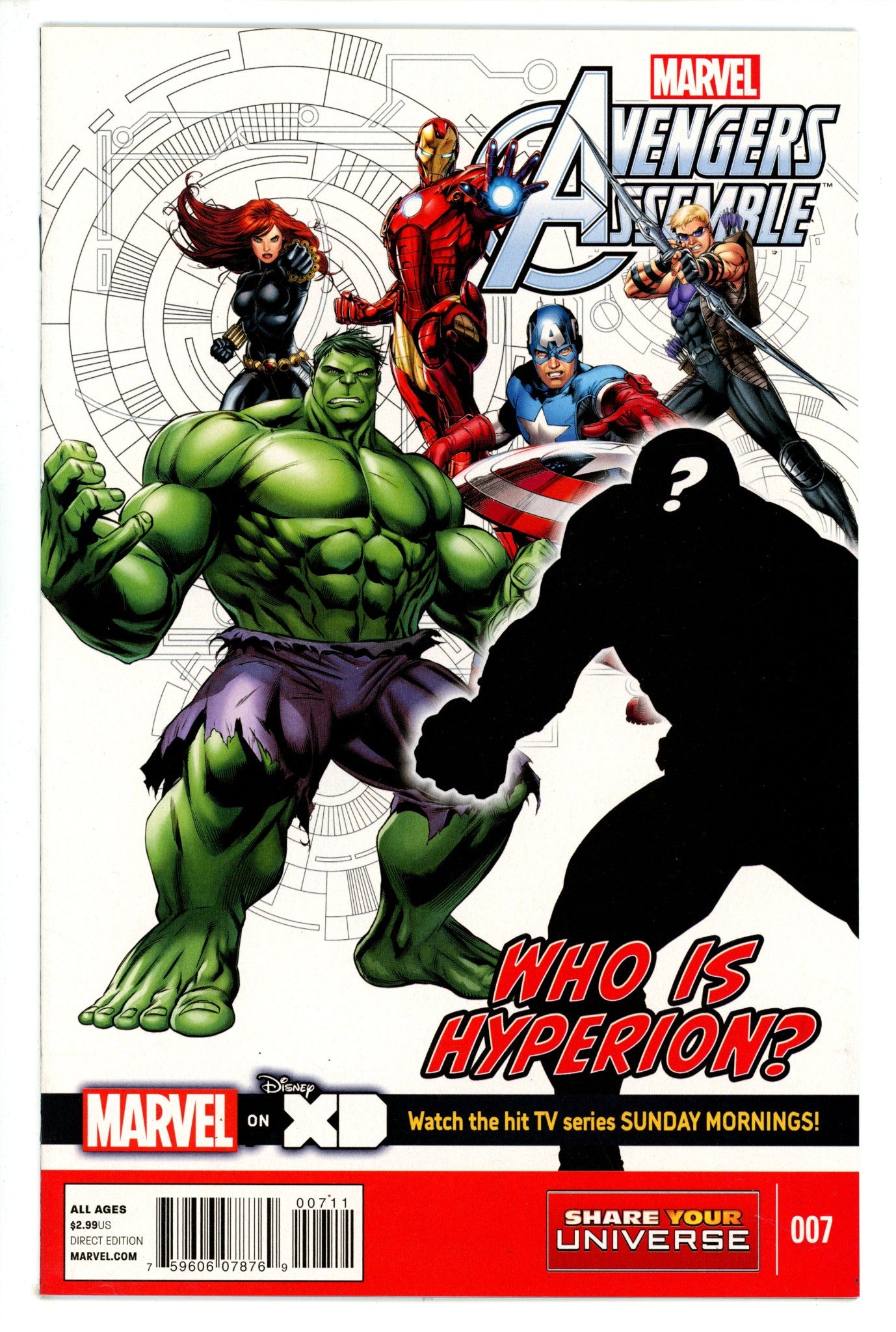 Marvel Universe Avengers Assemble 7 High Grade (2014)