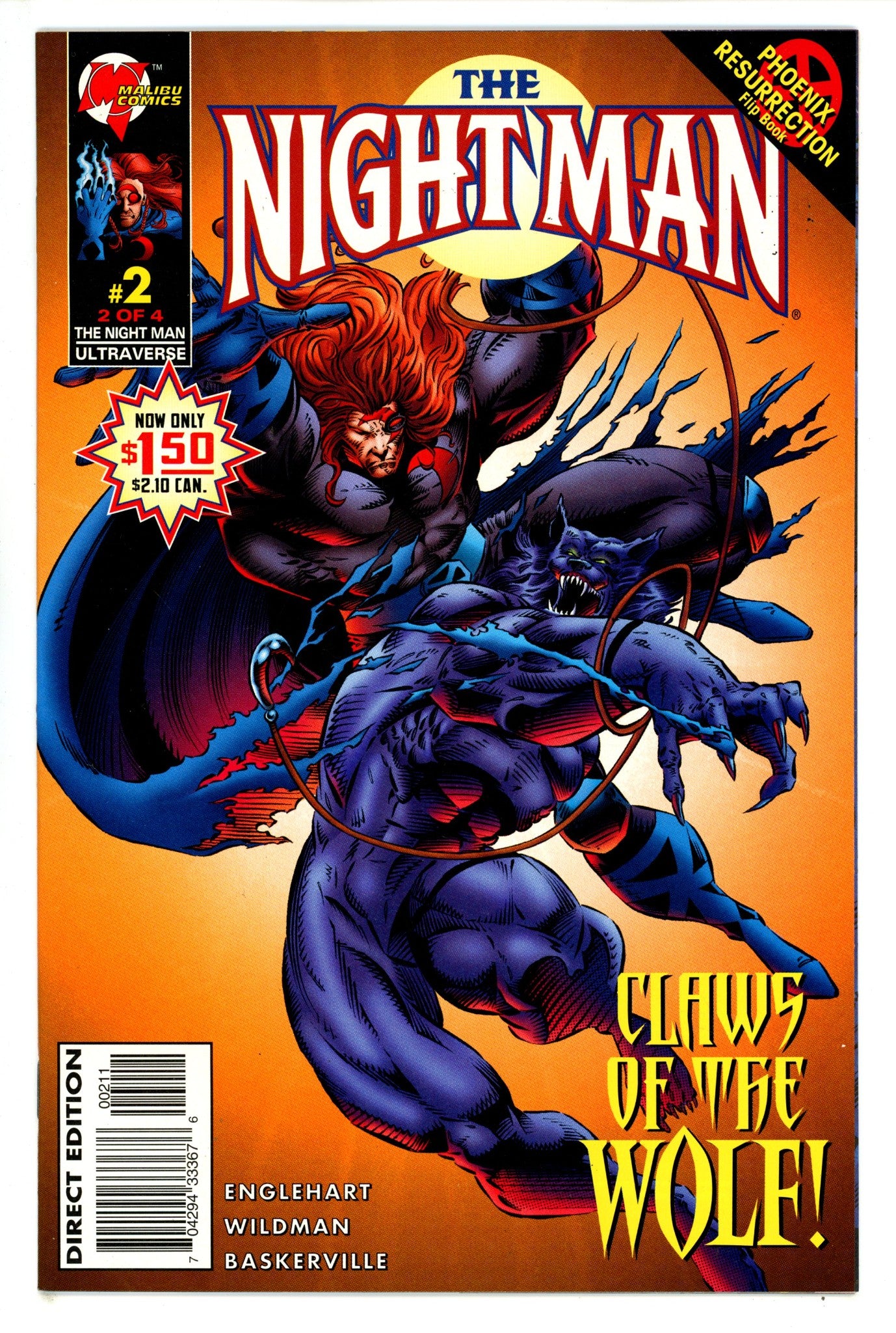 Night Man Vol 2 2 (1995)