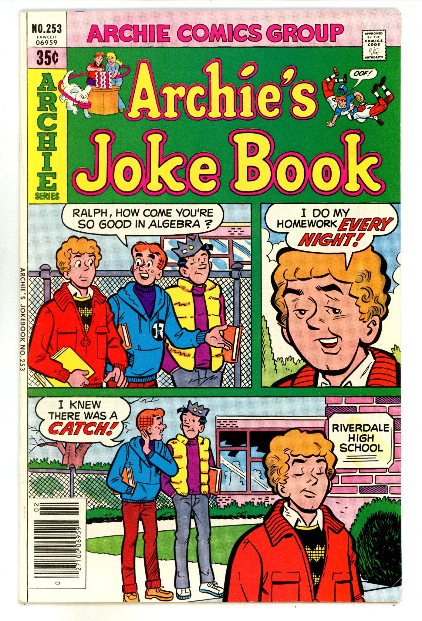 Archie's Joke Book Magazine 253 Low Grade (1979) 