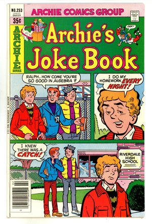 Archie's Joke Book Magazine 253 Low Grade (1979) 