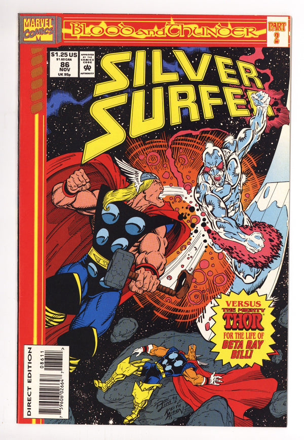 Silver Surfer Vol 3 86 High Grade (1993)