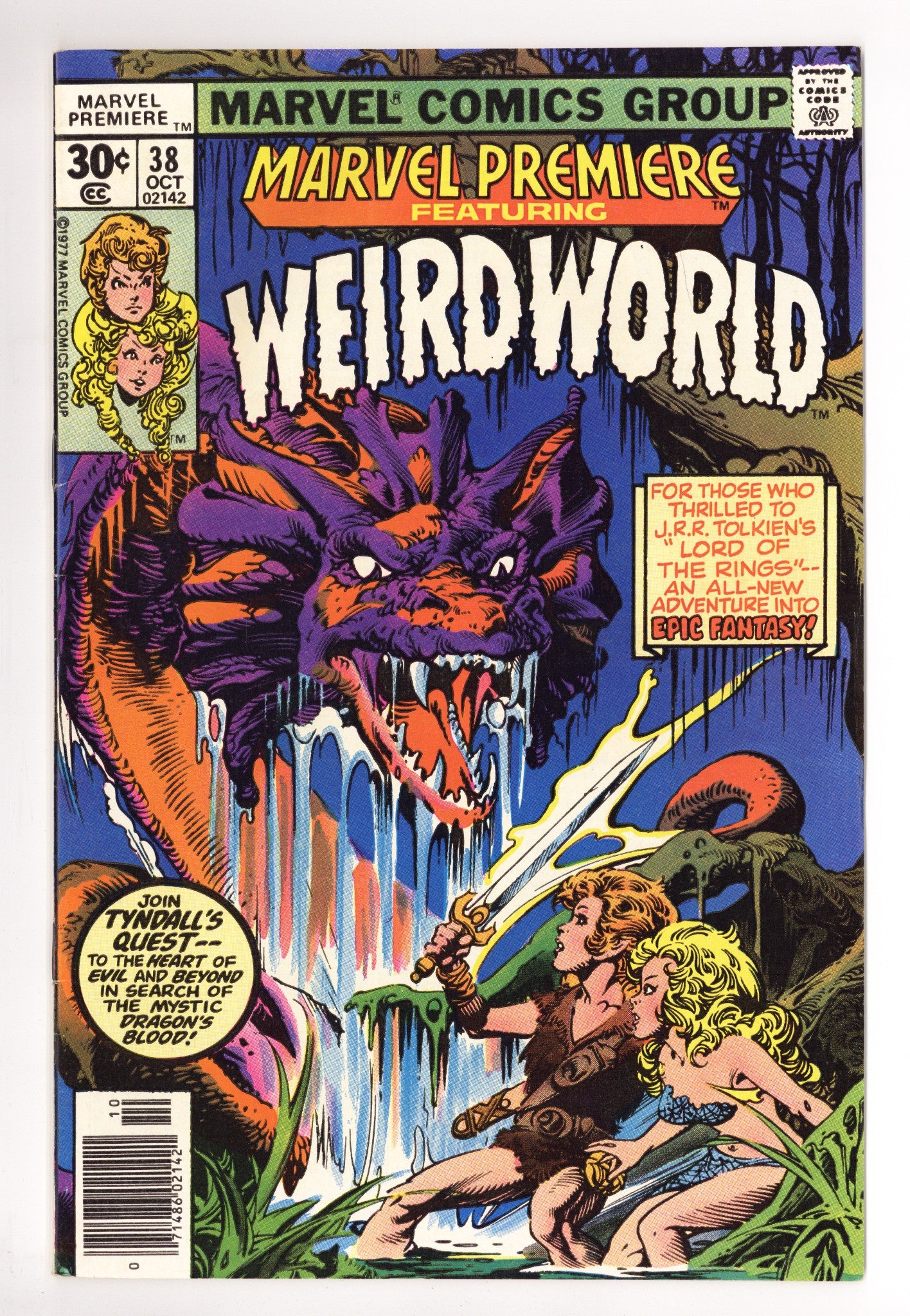 Marvel Premiere 38 Mid Grade (1977) 