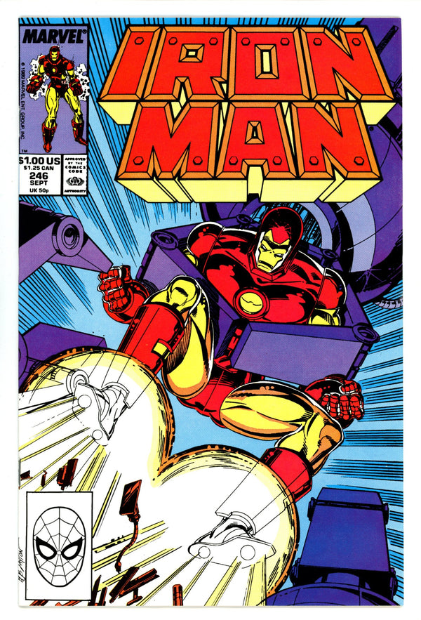 Iron Man Vol 1 246 High Grade (1989)