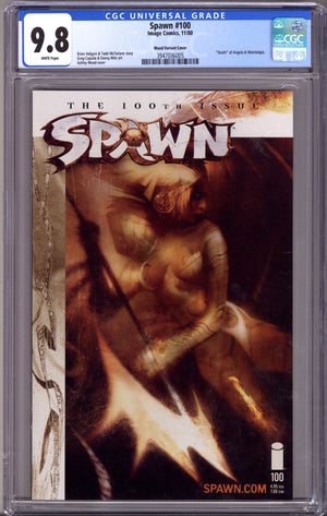 Spawn 100 CGC 9.8 (NM/M) (2000) Wood Variant
