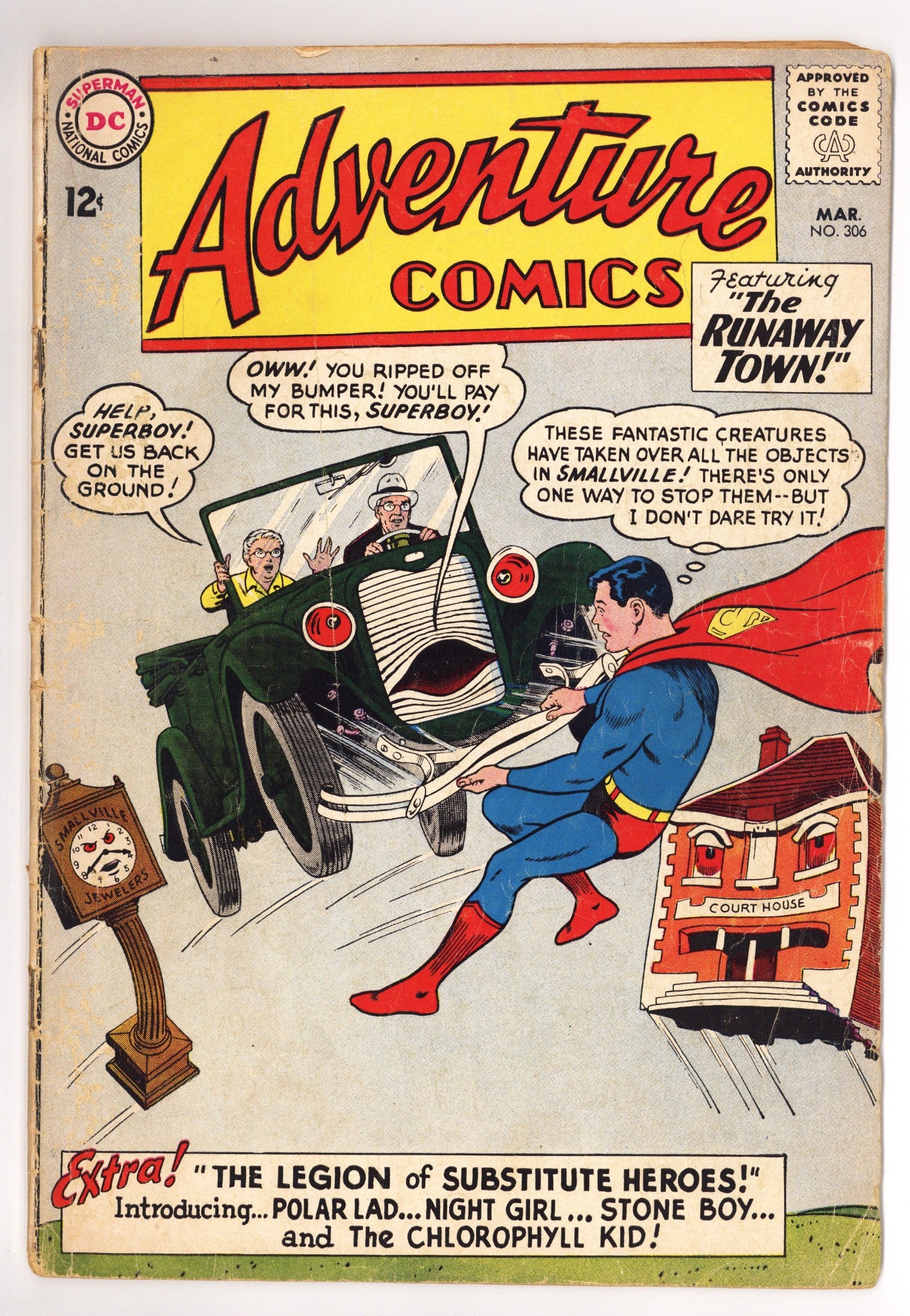 Adventure Comics Vol 1 306 GD/VG (3.0) (1963) 
