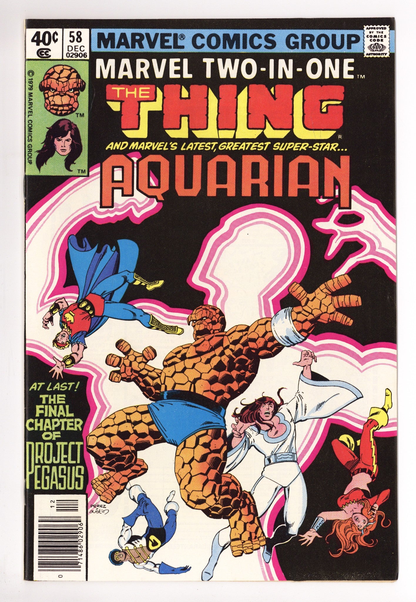 Marvel Two-in-One Vol 1 58 High Grade (1979) Newsstand 
