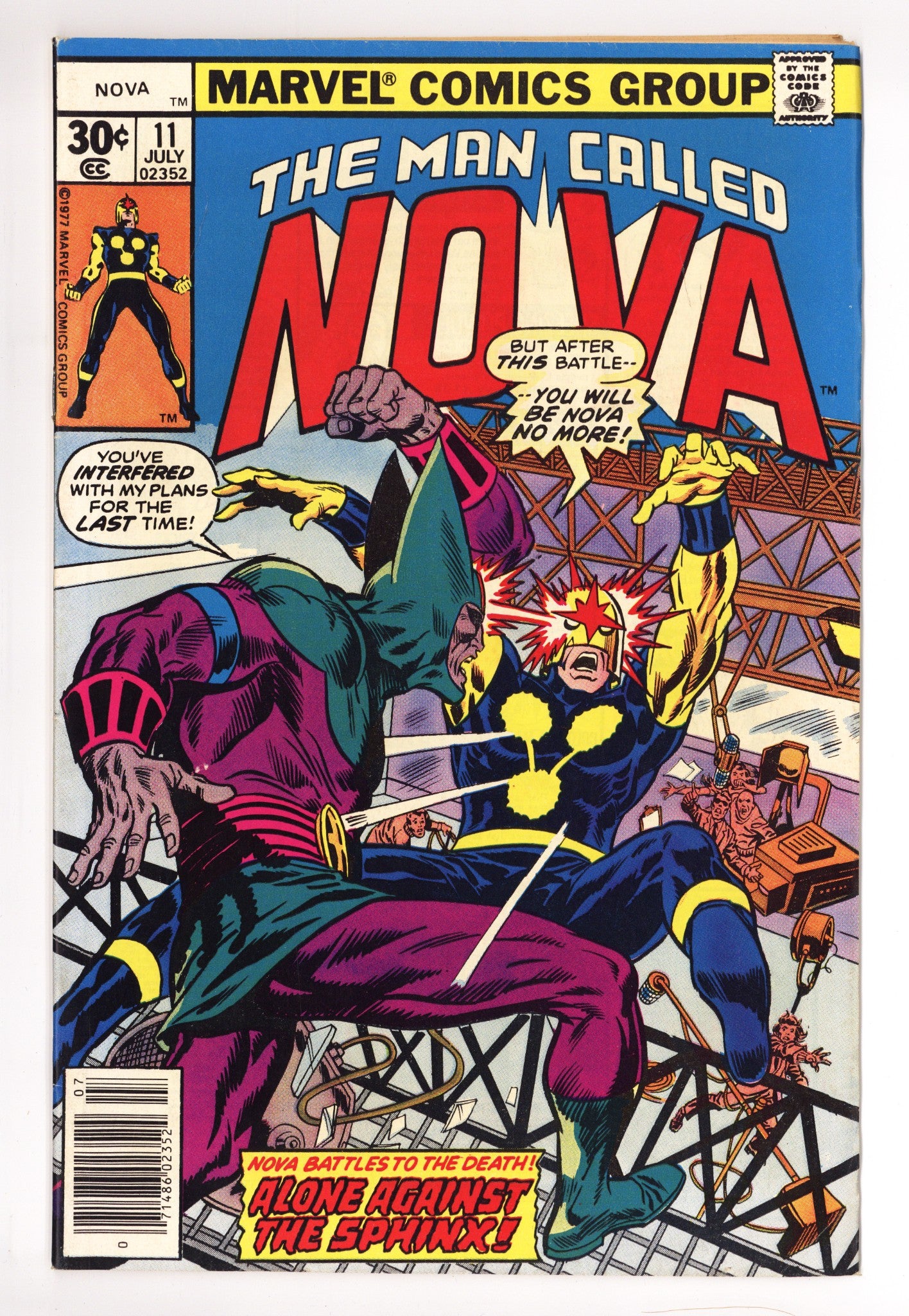Nova Vol 1 11 Mid Grade (1977) 