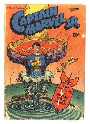 Captain Marvel Jr. 53 GD+ (2.5) Centerfold Missing (1947)