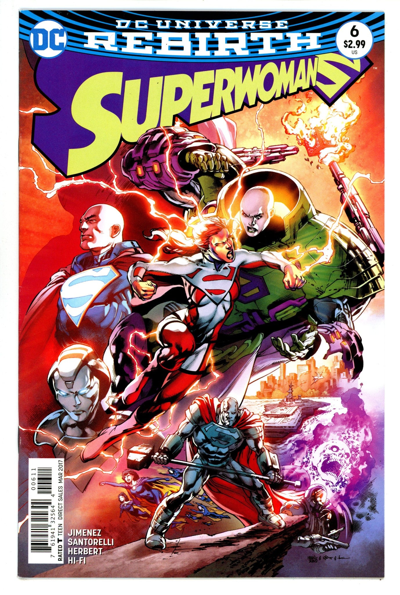 Superwoman Vol 1 6 High Grade (2017) 