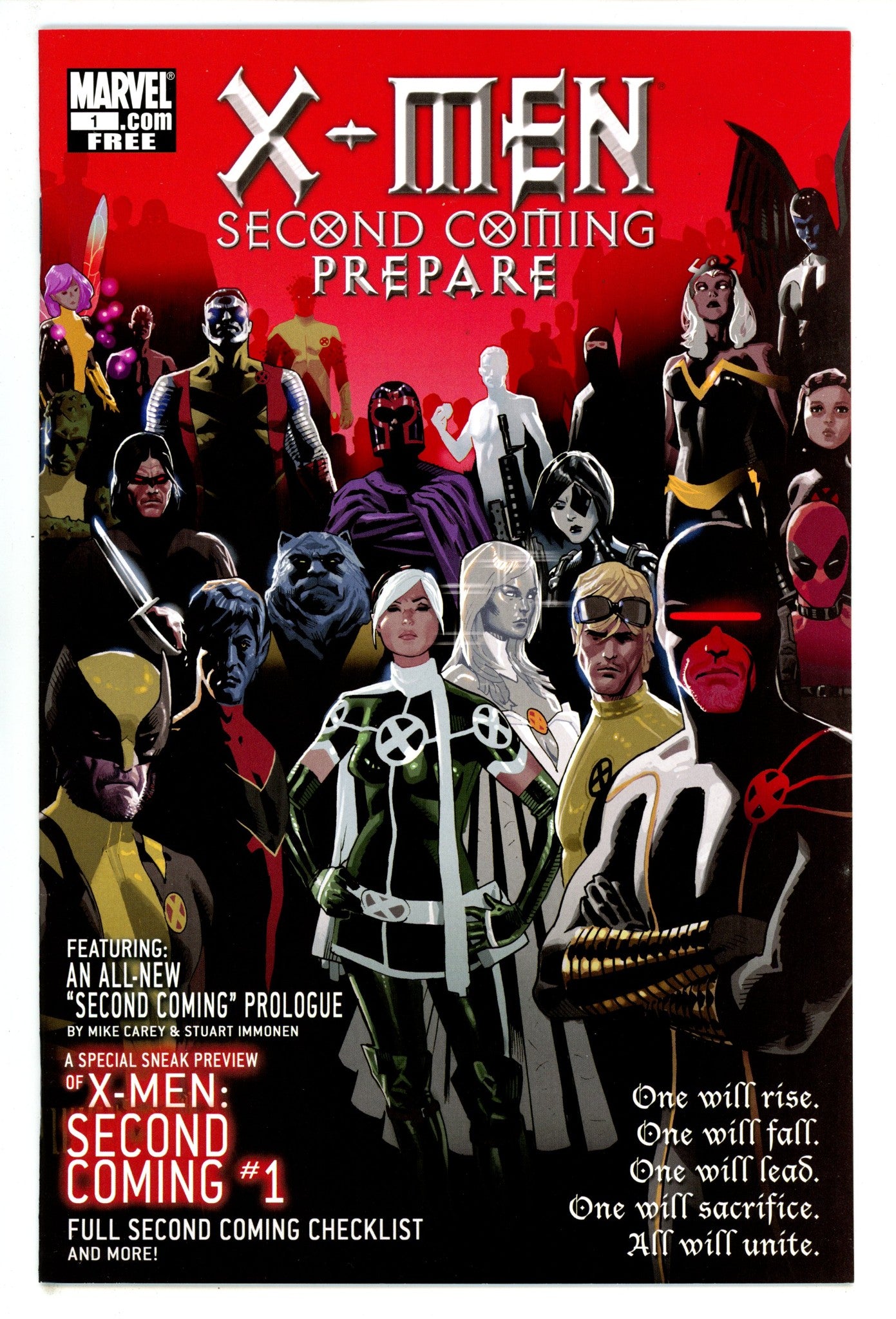 X-Men: Second Coming Prepare [nn] High Grade (2010) 