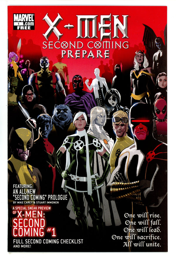 X-Men: Second Coming Prepare [nn] High Grade (2010)