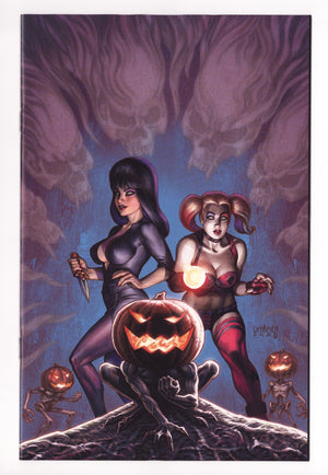 Harley Quinn X Elvira 1 Linsner Virgin Incentive NM (2025)