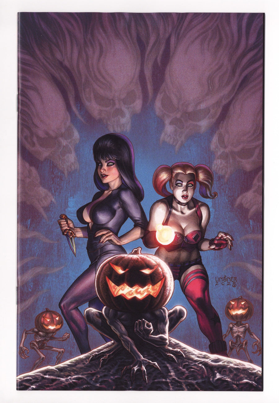Harley Quinn X Elvira 1 Linsner Virgin Incentive NM (2025)