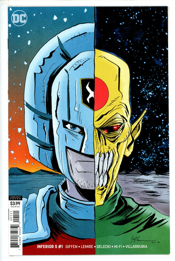 Inferior Five Vol 2 1 High Grade (2019) Lemire Variant