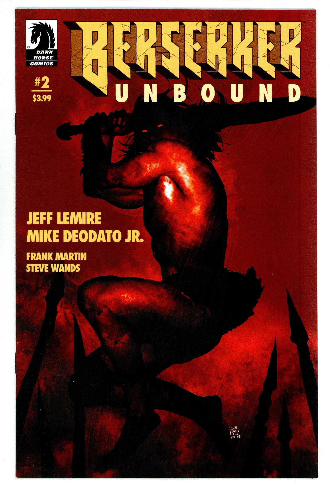 Berserker Unbound 2 High Grade (2019) Sorrentino Variant 