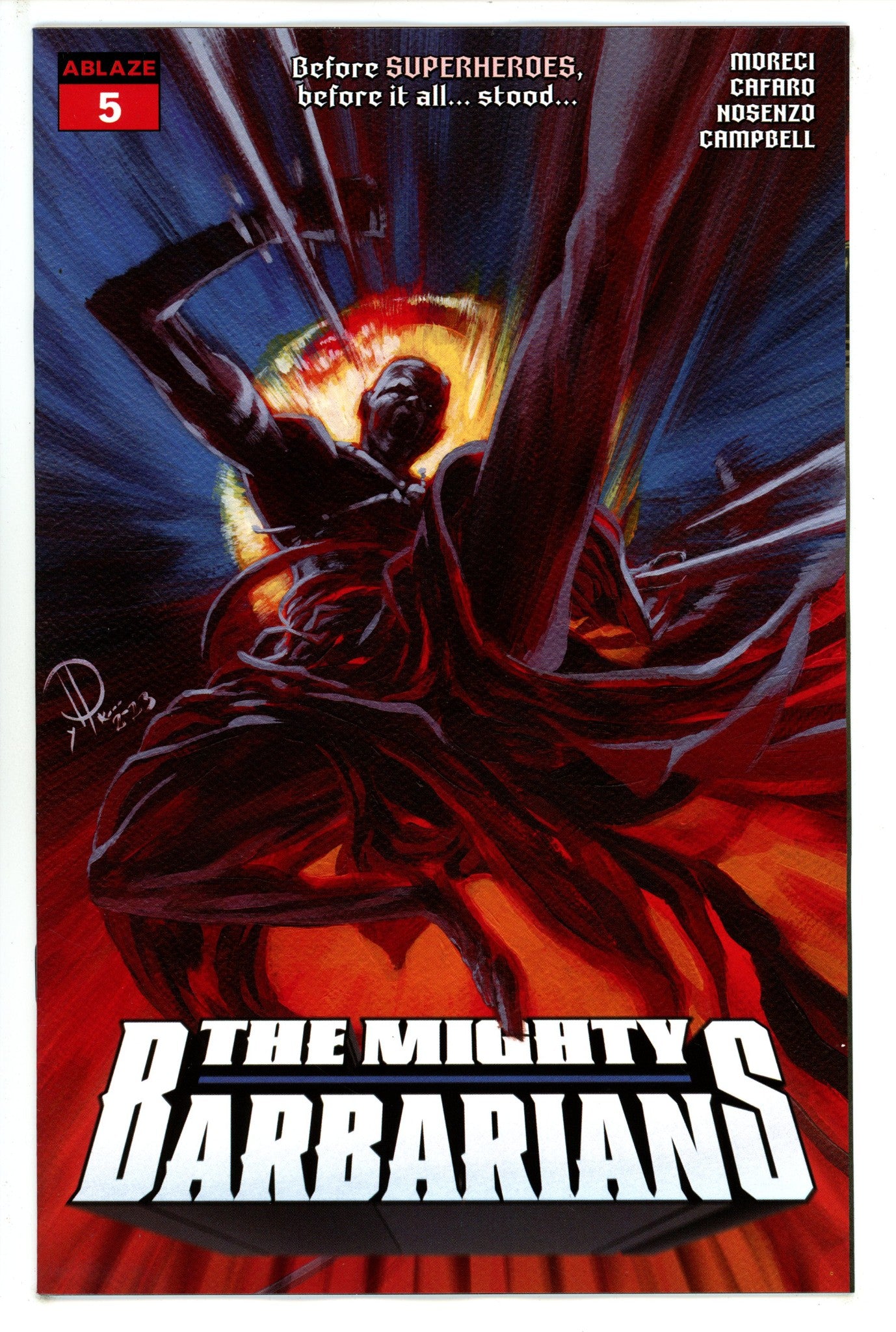 Mighty Barbarians 5 Rudy Variant (2023)