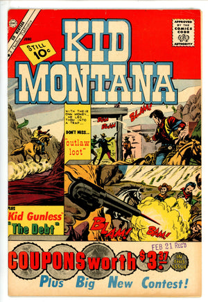 Kid Montana 29 VG/FN (5.0) (1961) 