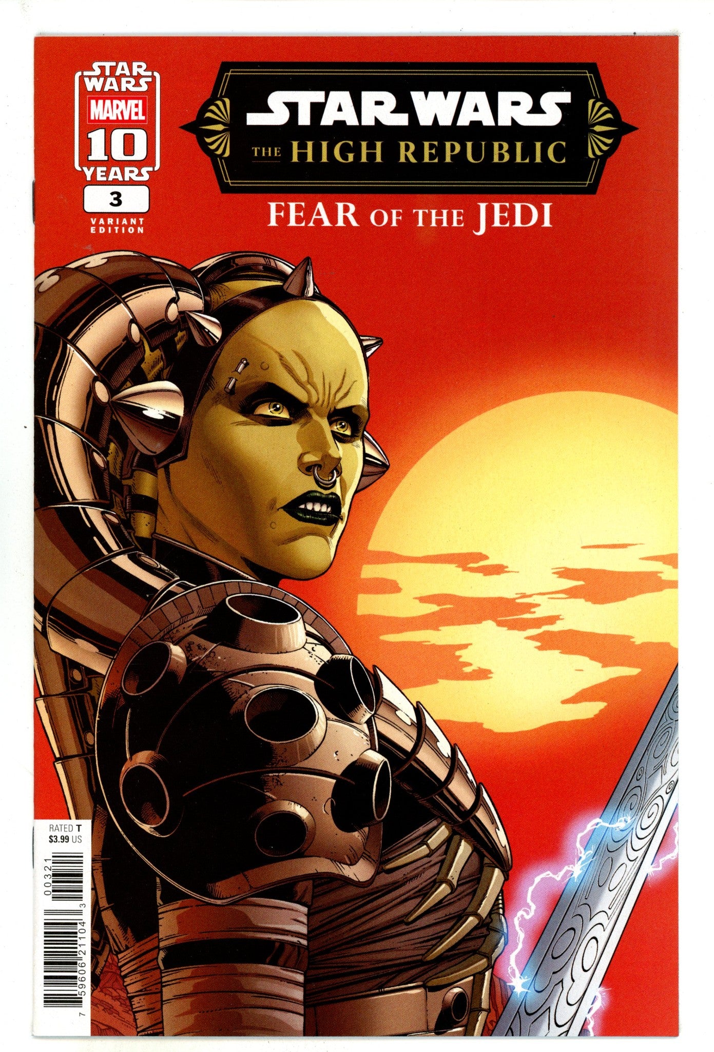 Star Wars: The High Republic - Fear Of The Jedi 3 Rosanas Variant (2025)