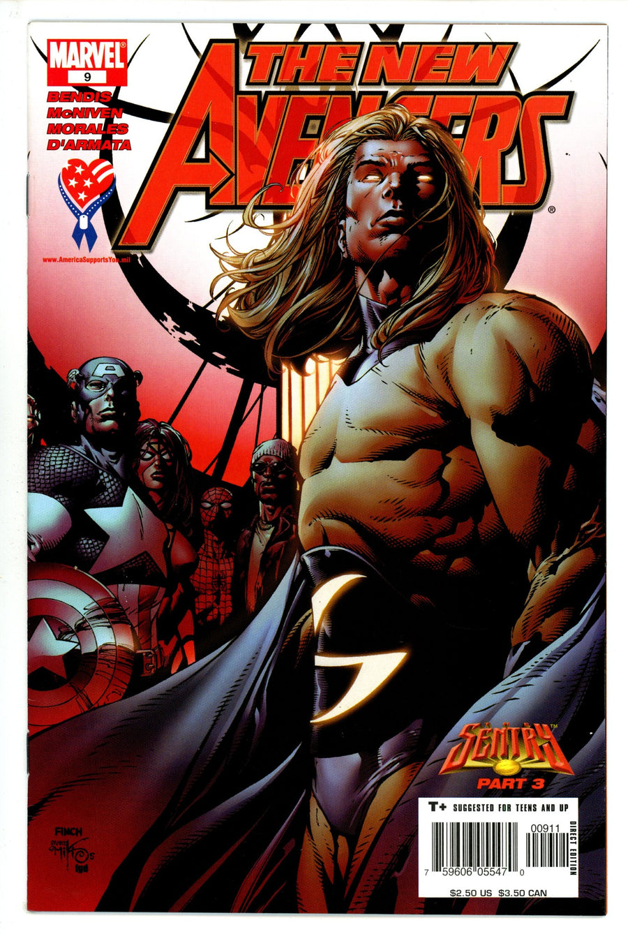 New Avengers Vol 1 9 High Grade (2005) 