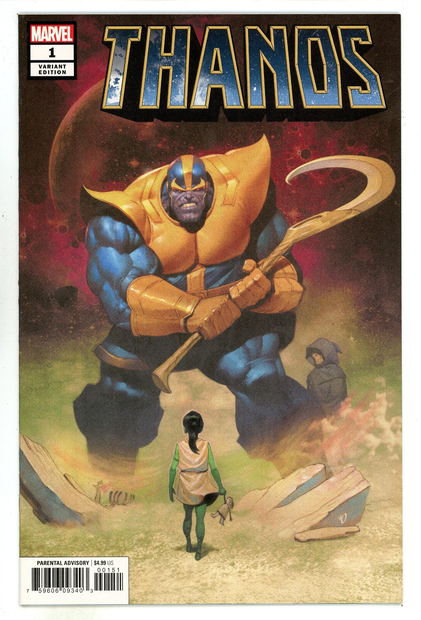 Thanos Vol 3 1 High Grade (2019) Olivetti Variant 