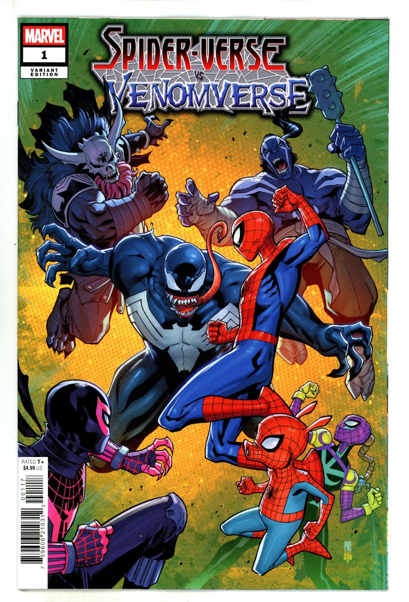 Spider-Verse Vs. Venomverse 1 Medina Incentive Variant NM (2025)