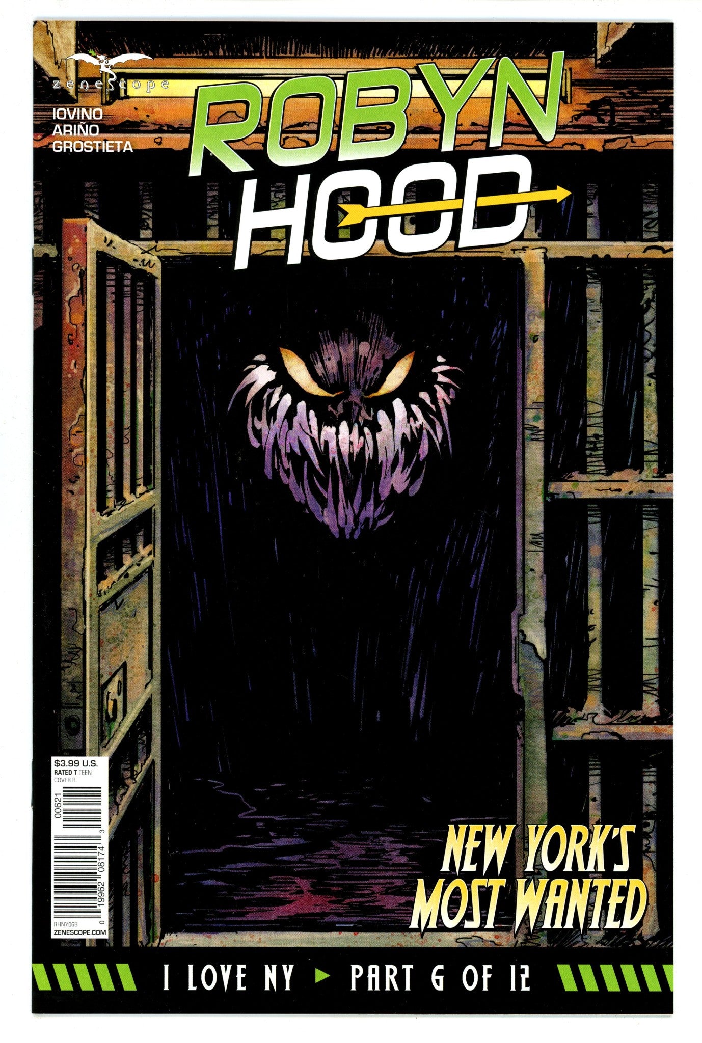 Robyn Hood: I Love NY 6 High Grade (2016) Triano Variant 