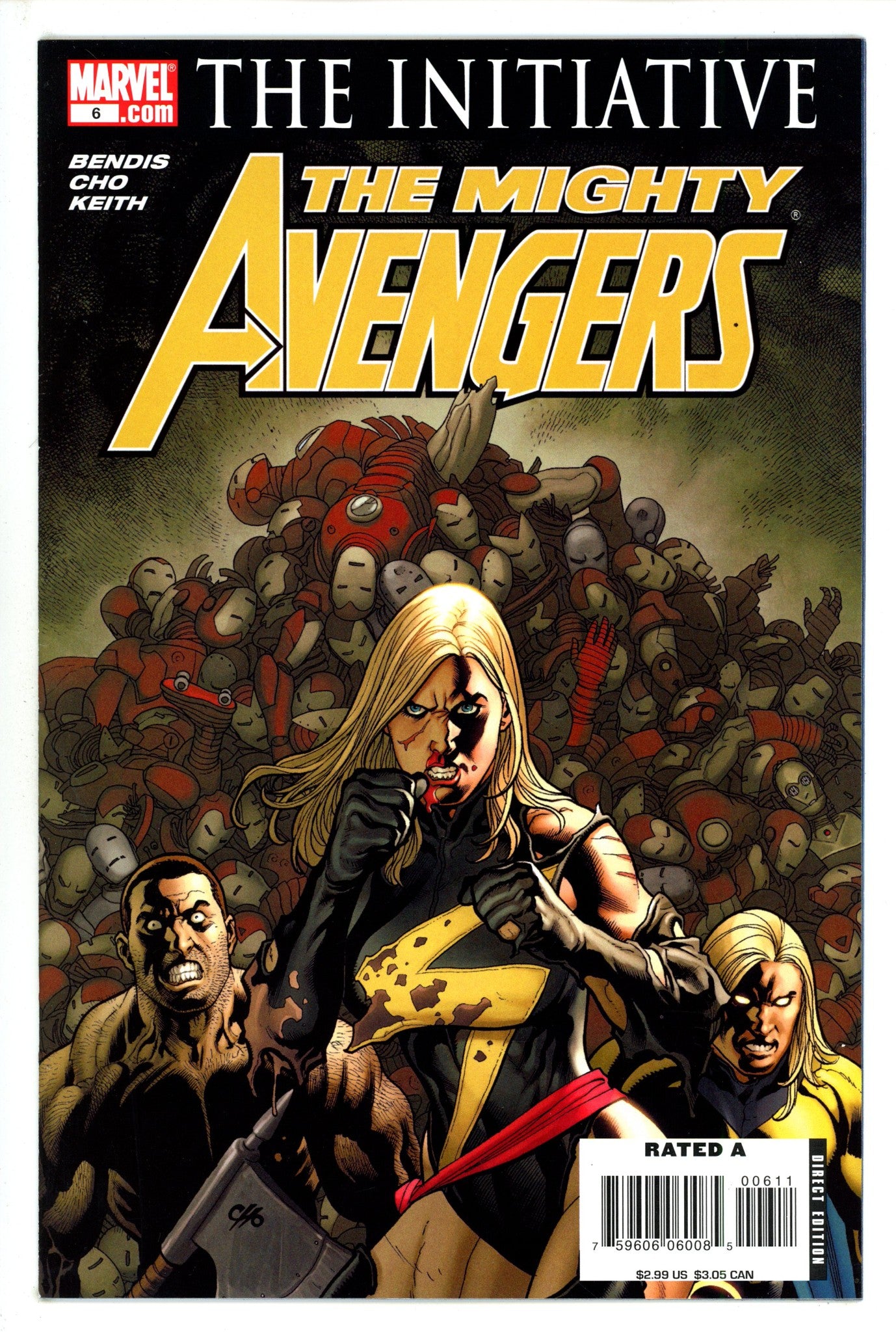 The Mighty Avengers Vol 1 6 High Grade (2007) 