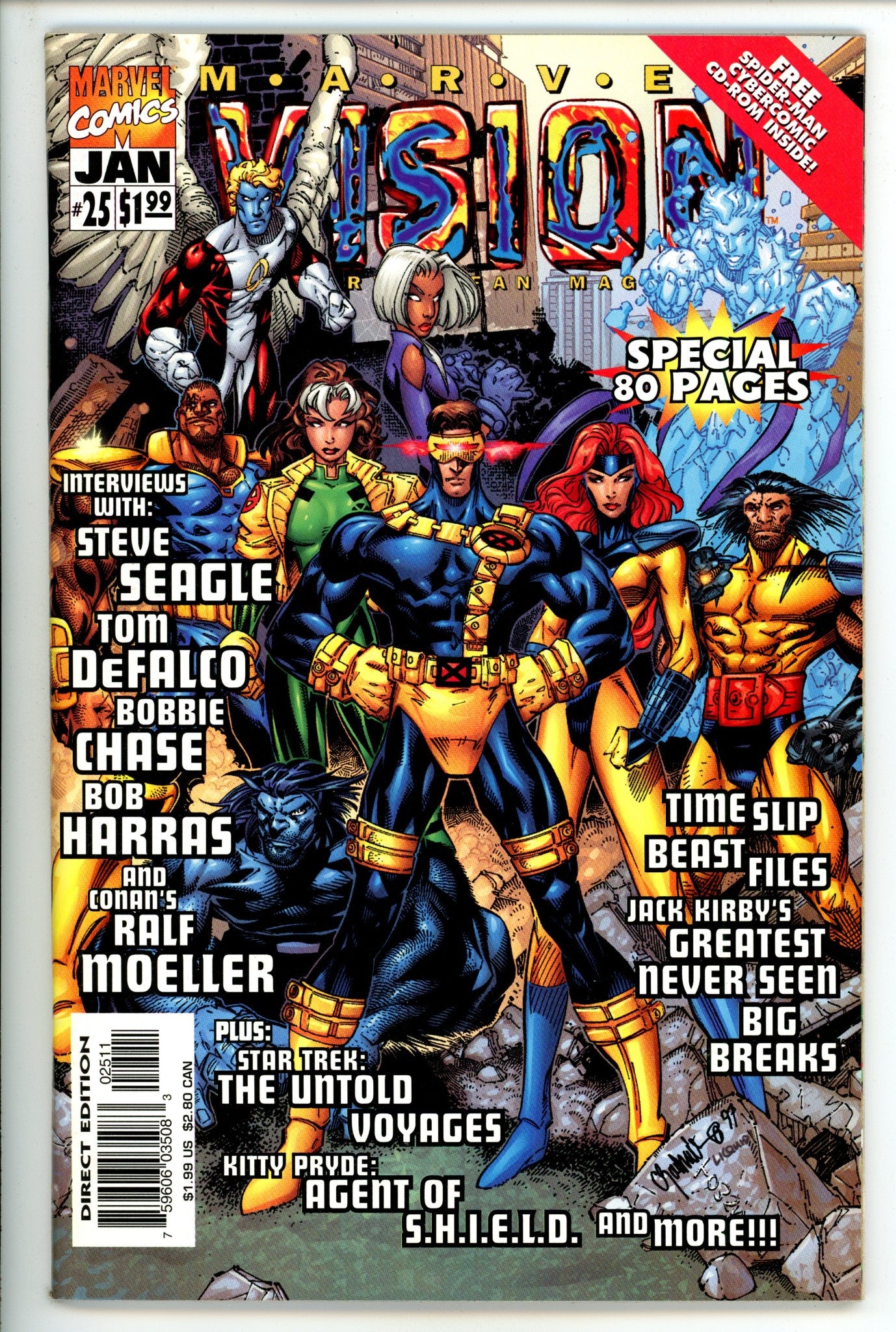 Marvel Vision 25 High Grade (1998) 