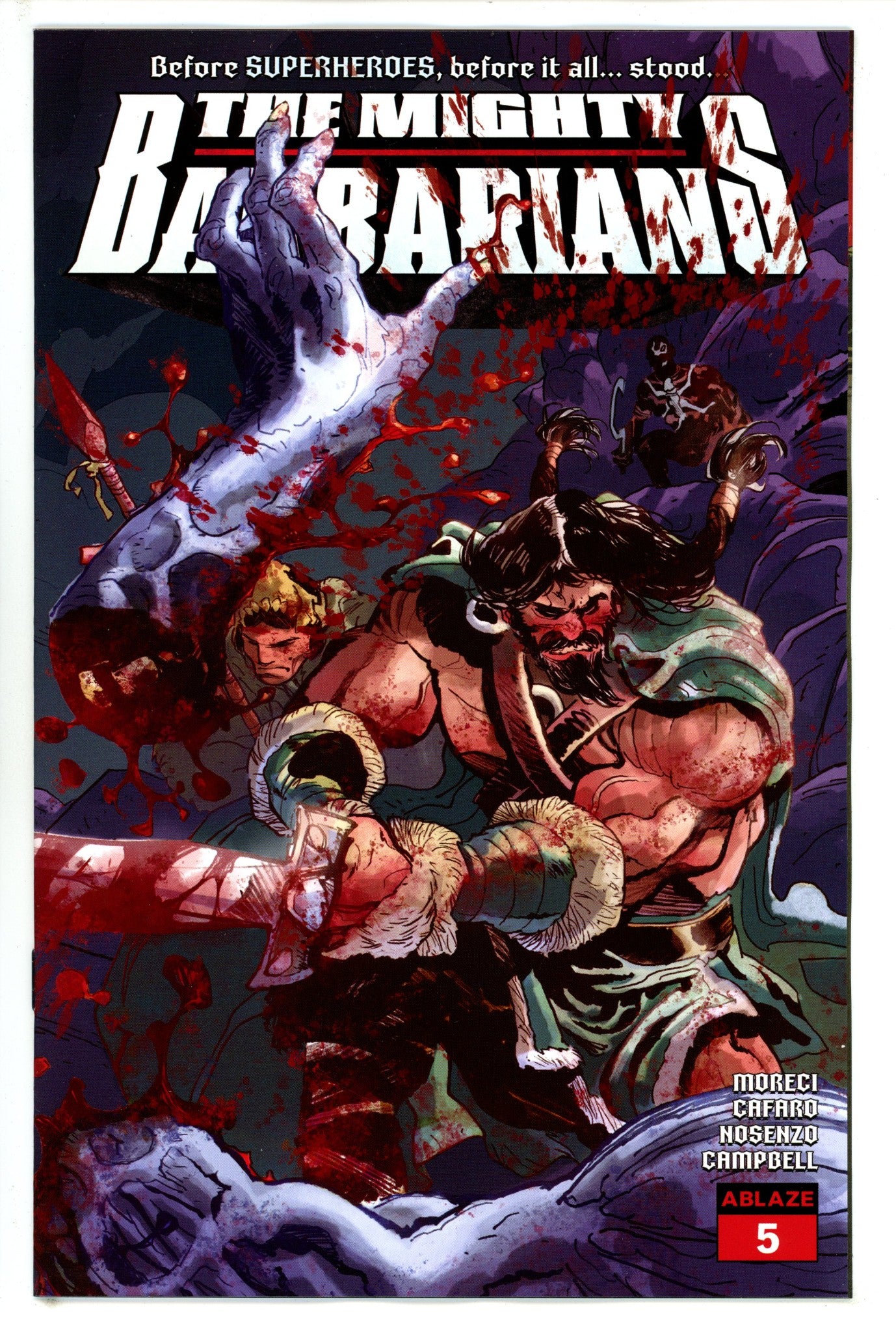 Mighty Barbarians 5 Gizzi Variant (2023)