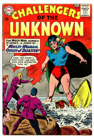 Challengers of the Unknown Vol 1 34 VG/FN (5.0) (1963) 