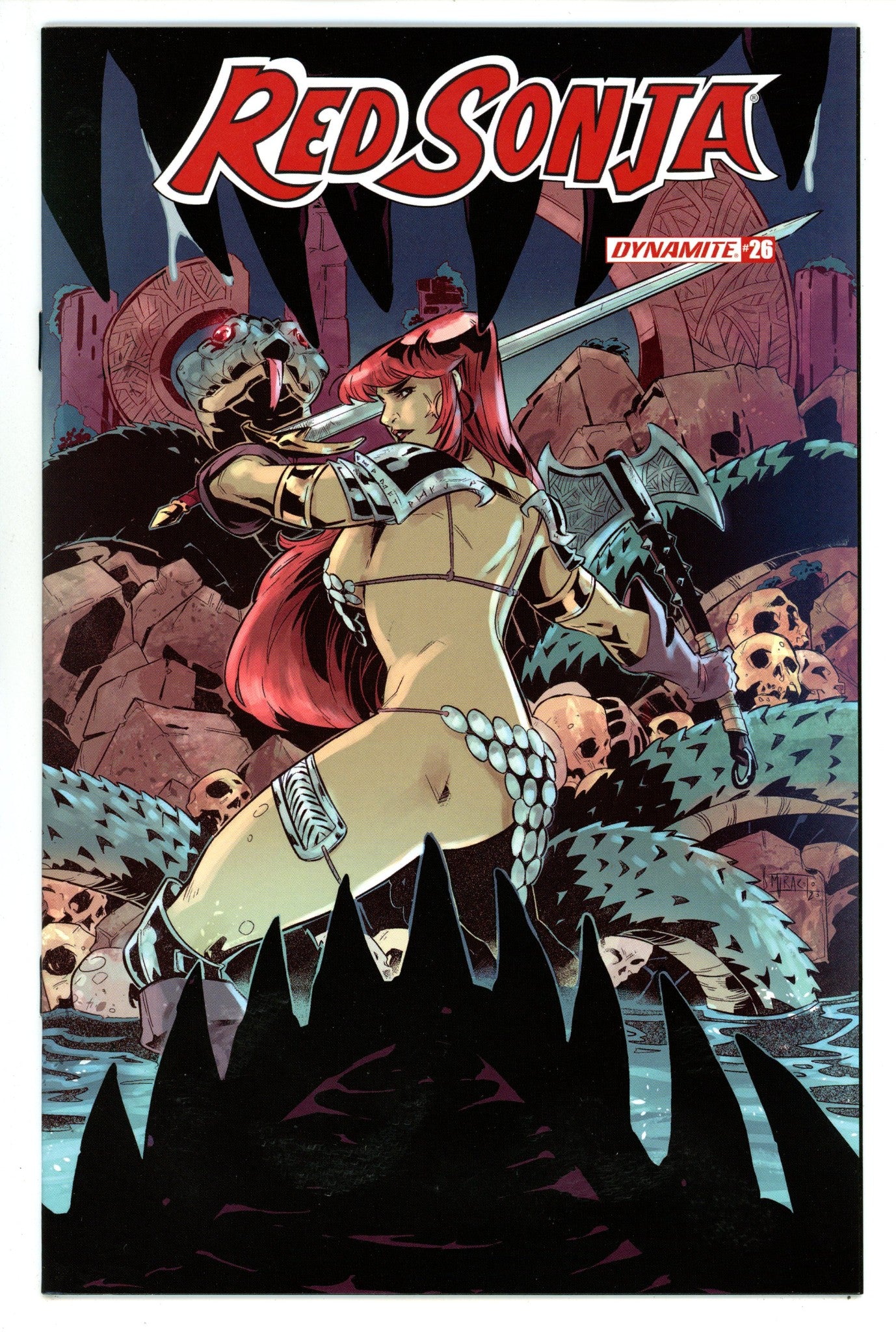 Red Sonja Vol 5 26 High Grade (2021) Miracolo Variant 