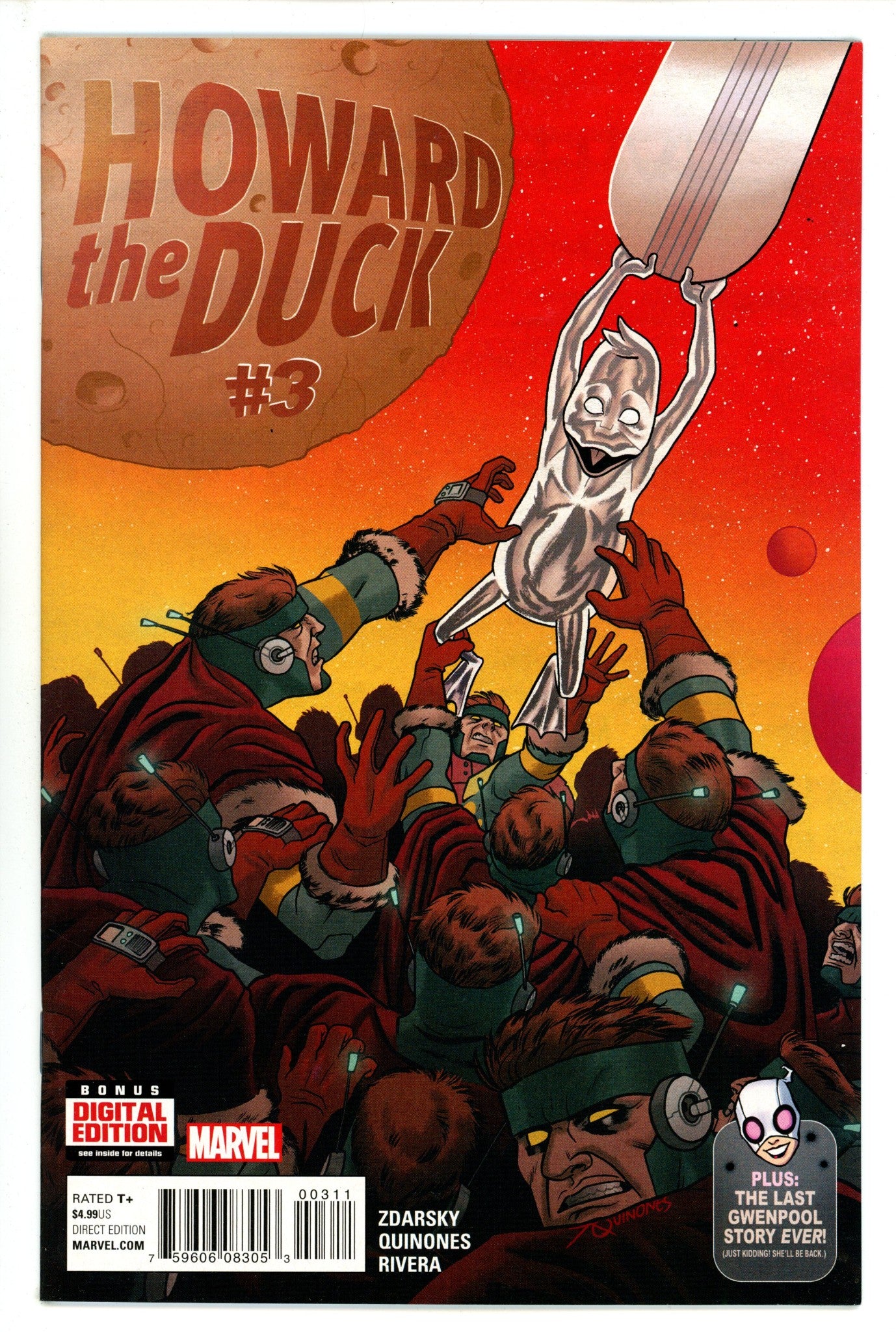 Howard the Duck Vol 5 3 High Grade (2016) 